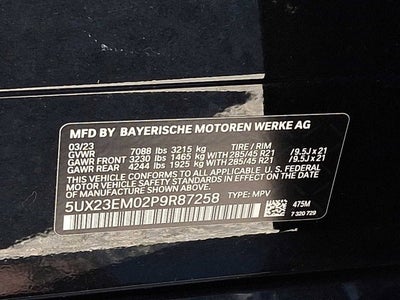 2023 BMW X7 xDrive40i Sports Activity Vehicle