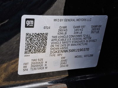 2024 GMC Acadia Elevation