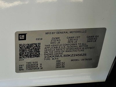 2019 GMC Acadia SLT