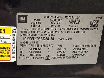 2015 GMC Acadia Denali