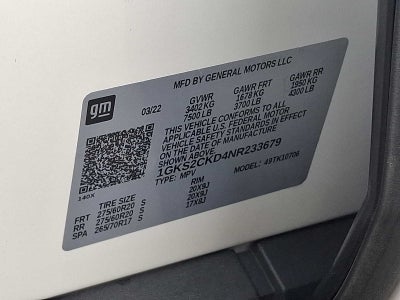 2022 GMC Yukon AT4