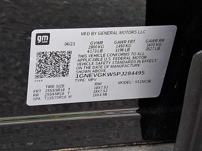 2023 Chevrolet Traverse LT Cloth