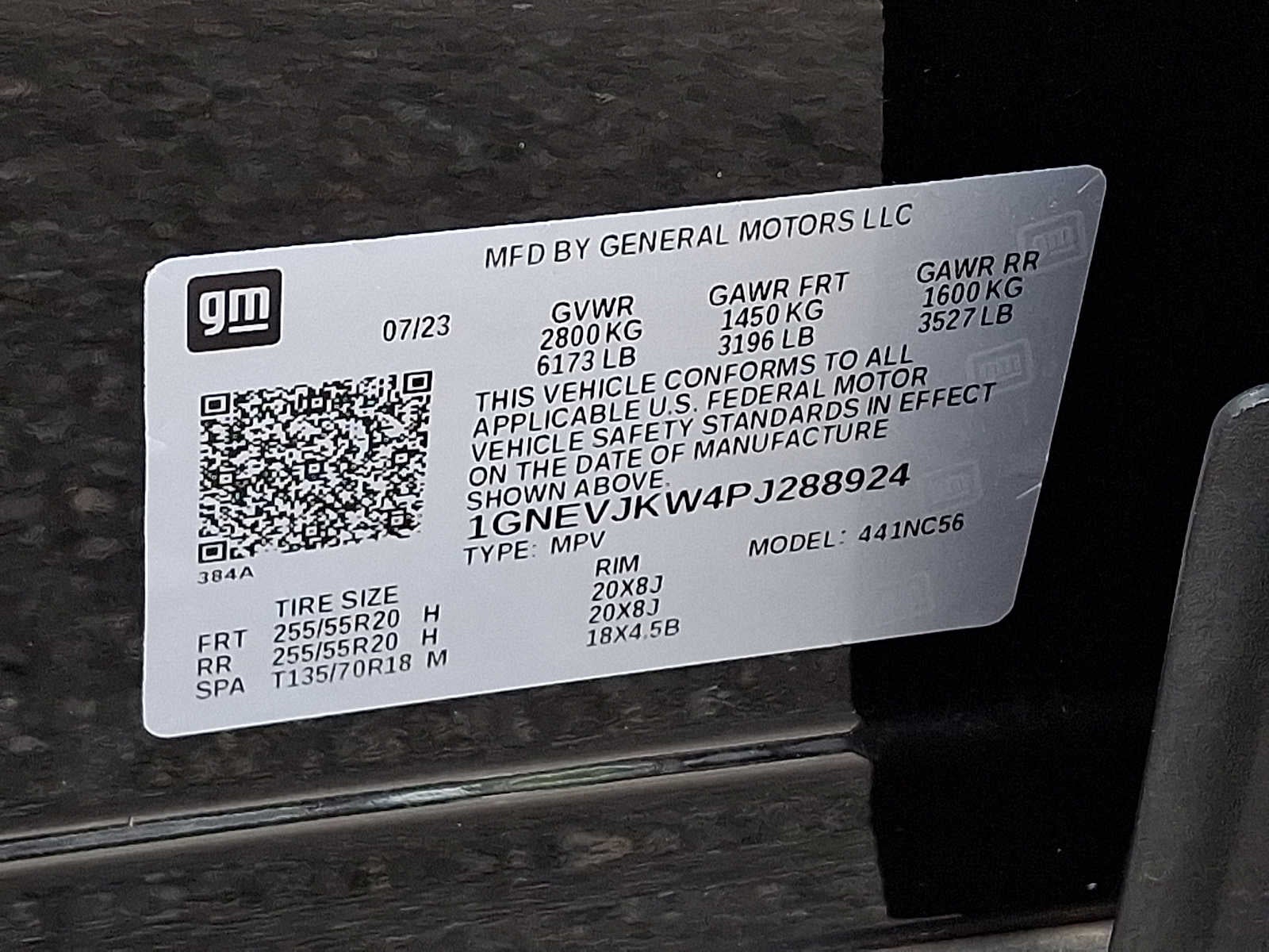 2023 Chevrolet Traverse RS