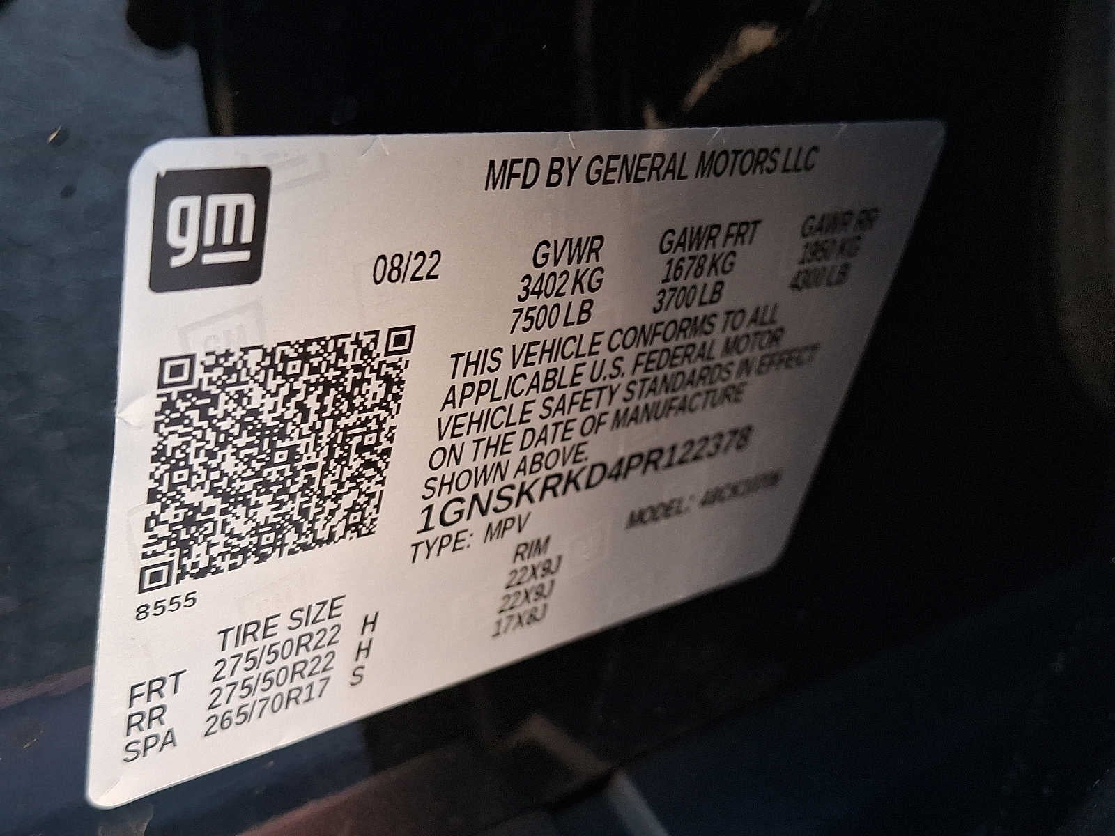 2023 Chevrolet Tahoe RST