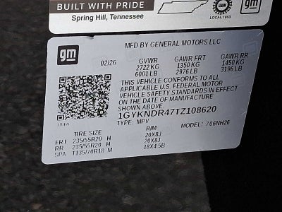 2026 Cadillac XT5 Premium Luxury
