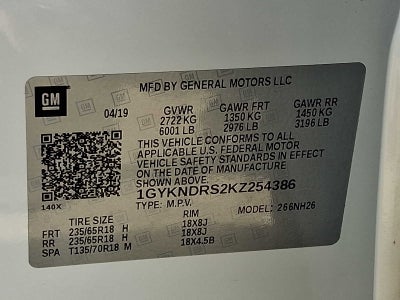 2019 Cadillac XT5 Luxury AWD