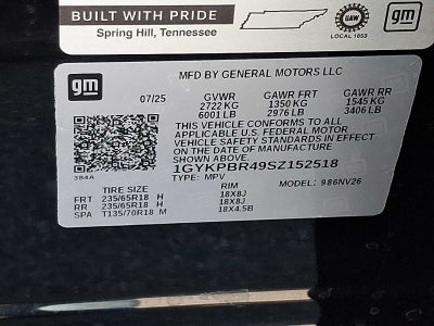 2025 Cadillac XT6 Luxury