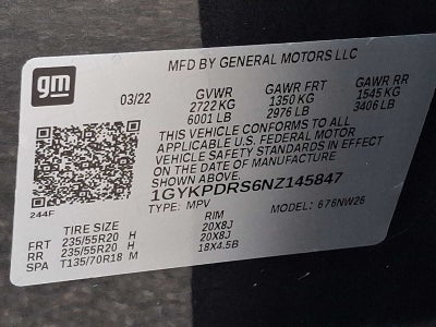 2022 Cadillac XT6 Premium Luxury