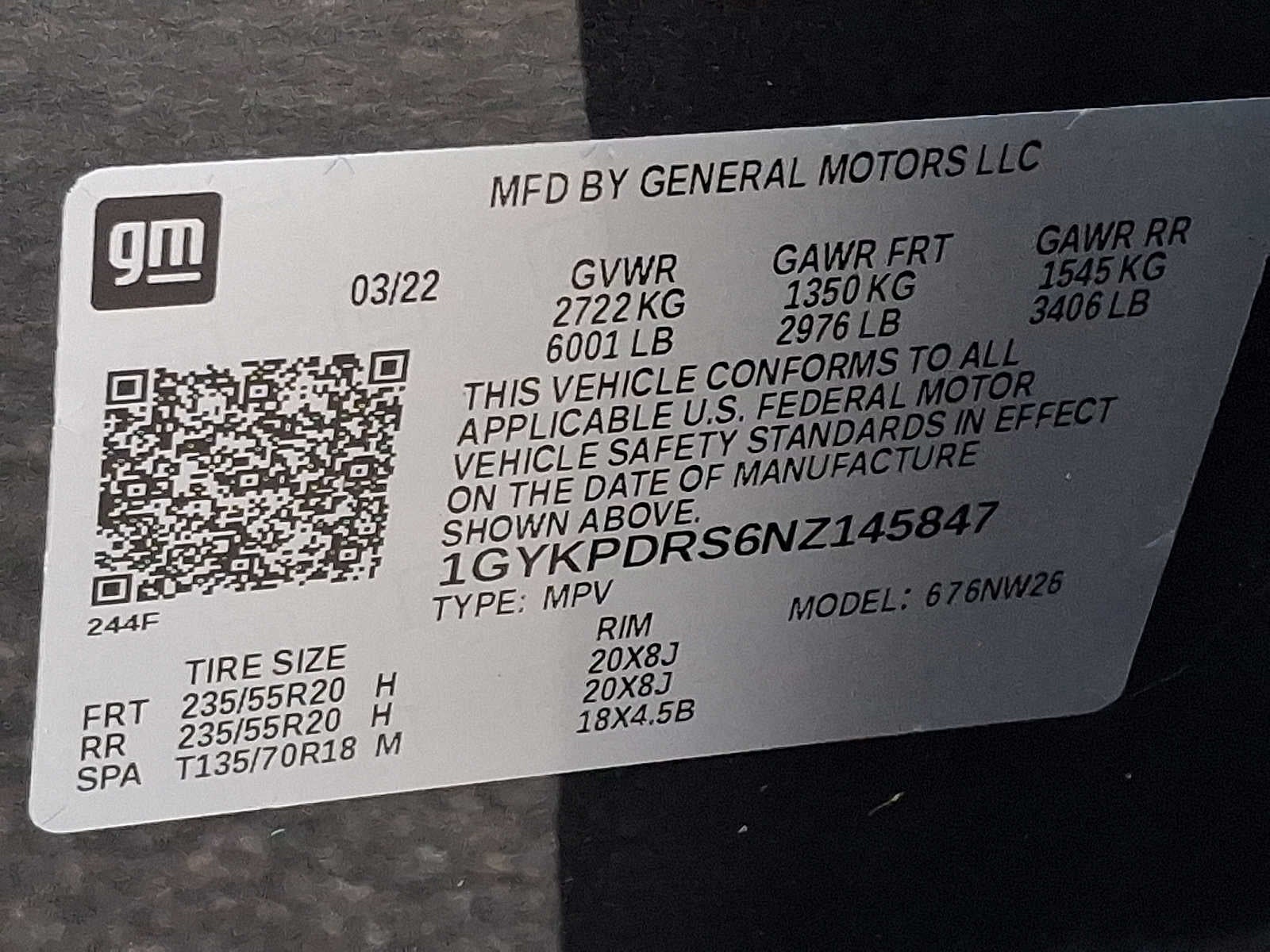 2022 Cadillac XT6 Premium Luxury