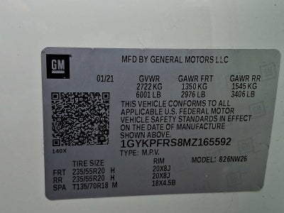 2021 Cadillac XT6 Premium Luxury