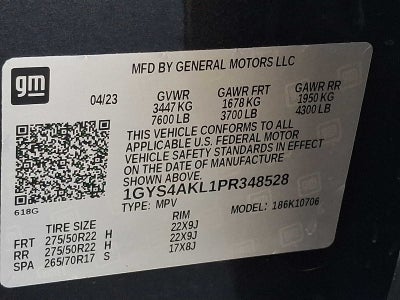 2023 Cadillac Escalade Luxury