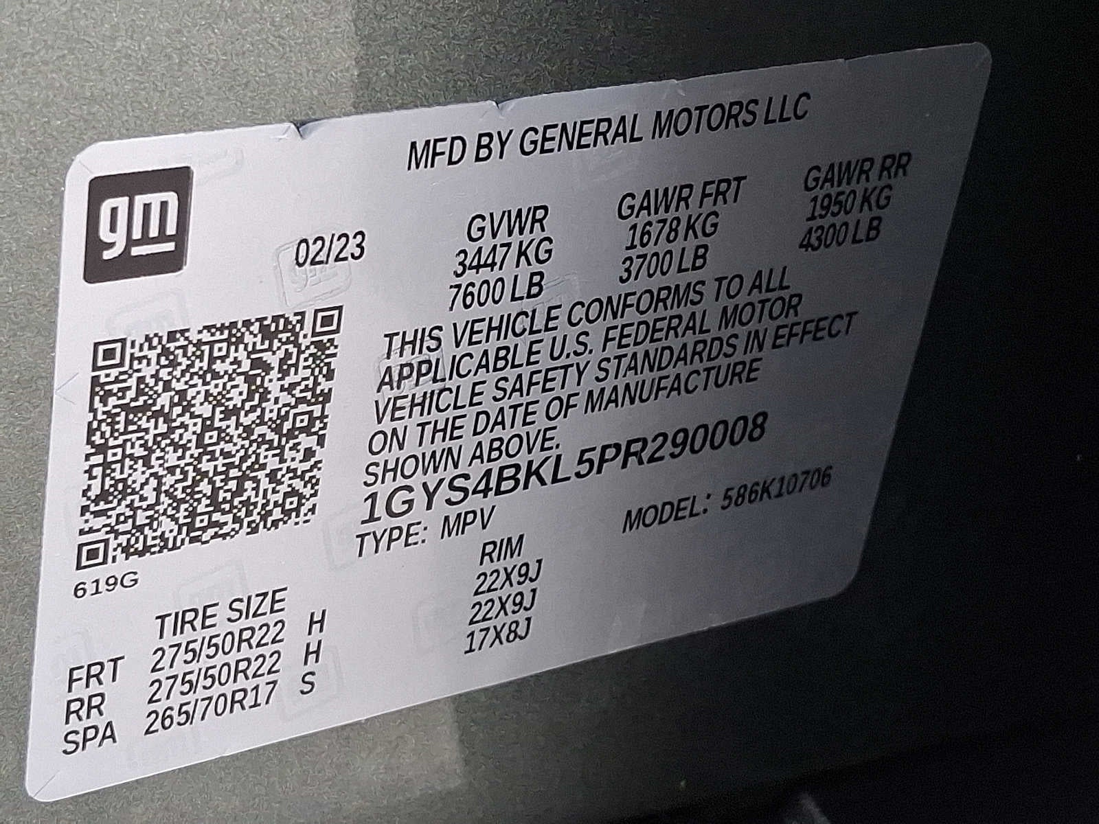 2023 Cadillac Escalade Premium Luxury