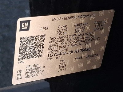 2020 Cadillac Escalade Platinum