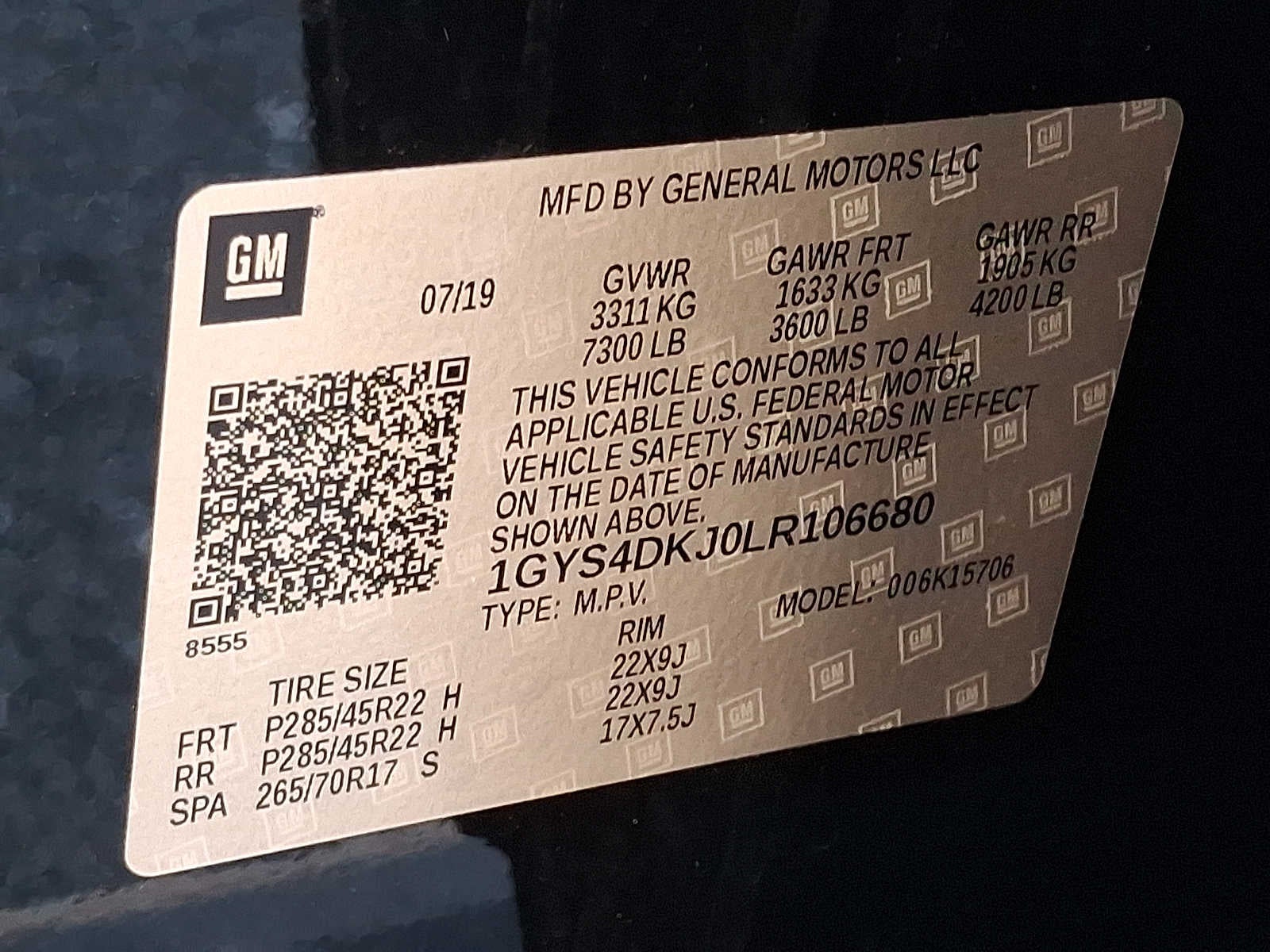 2020 Cadillac Escalade Platinum