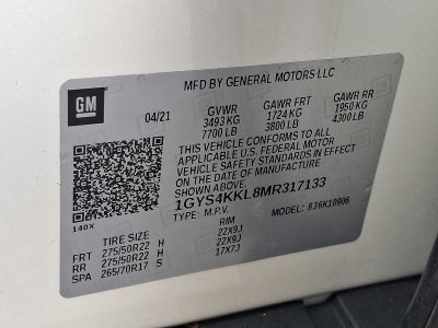 2021 Cadillac Escalade ESV Premium Luxury