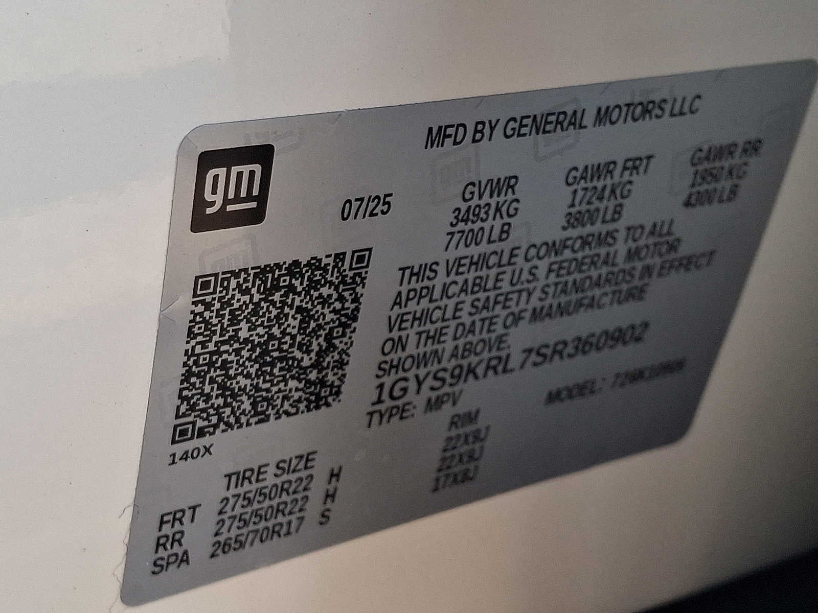 2025 Cadillac Escalade ESV Premium Luxury