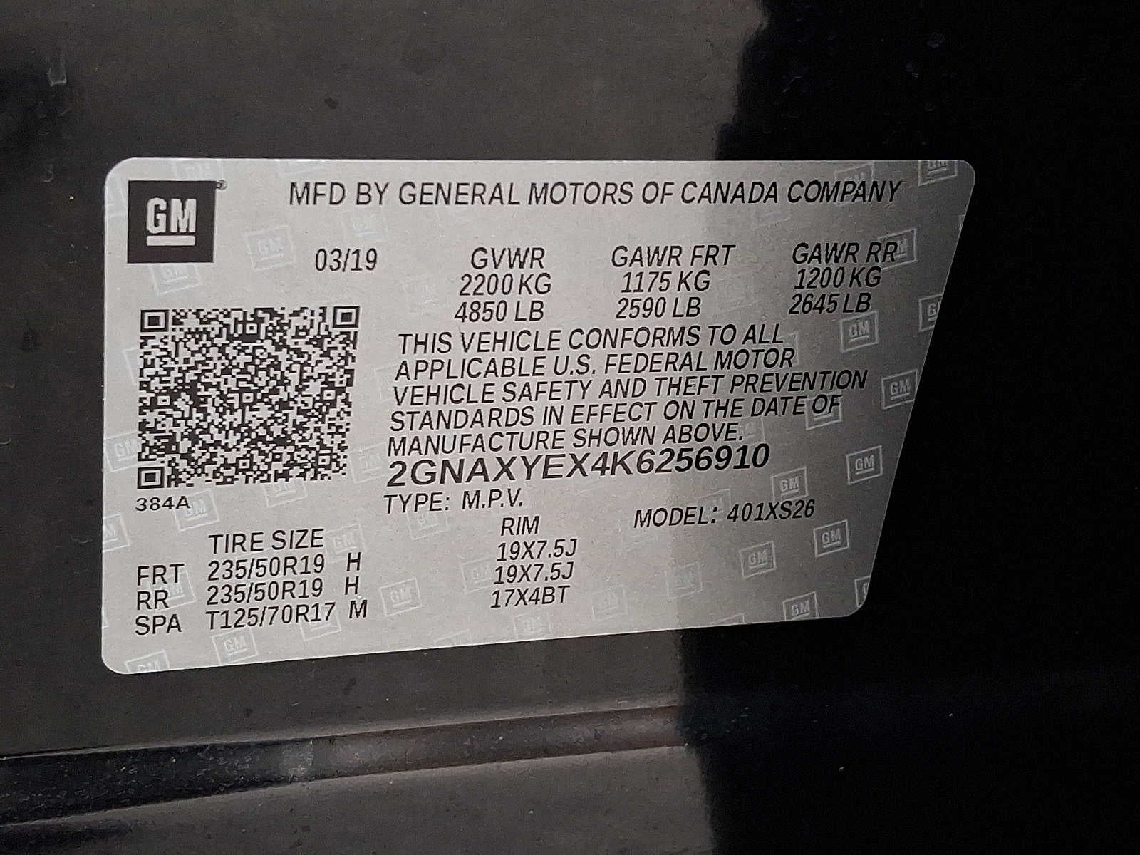 2019 Chevrolet Equinox Premier