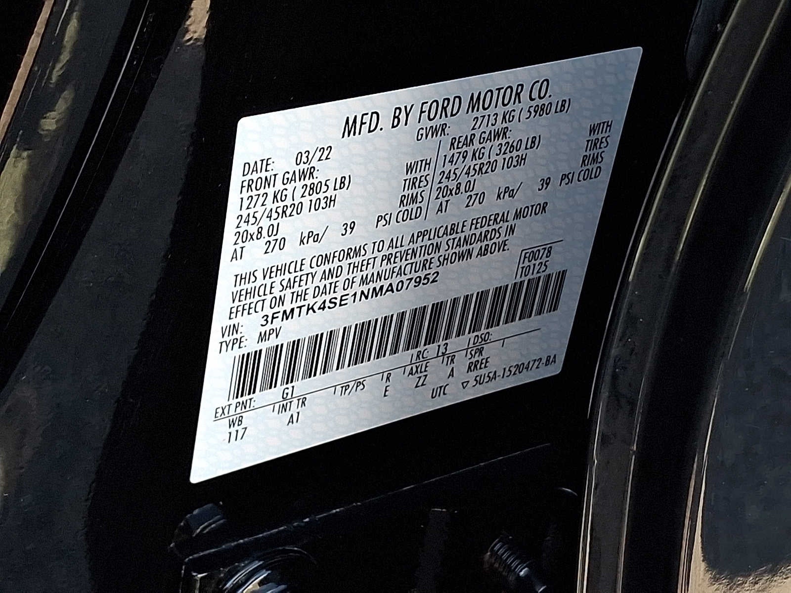 2022 Ford Mustang Mach-E GT