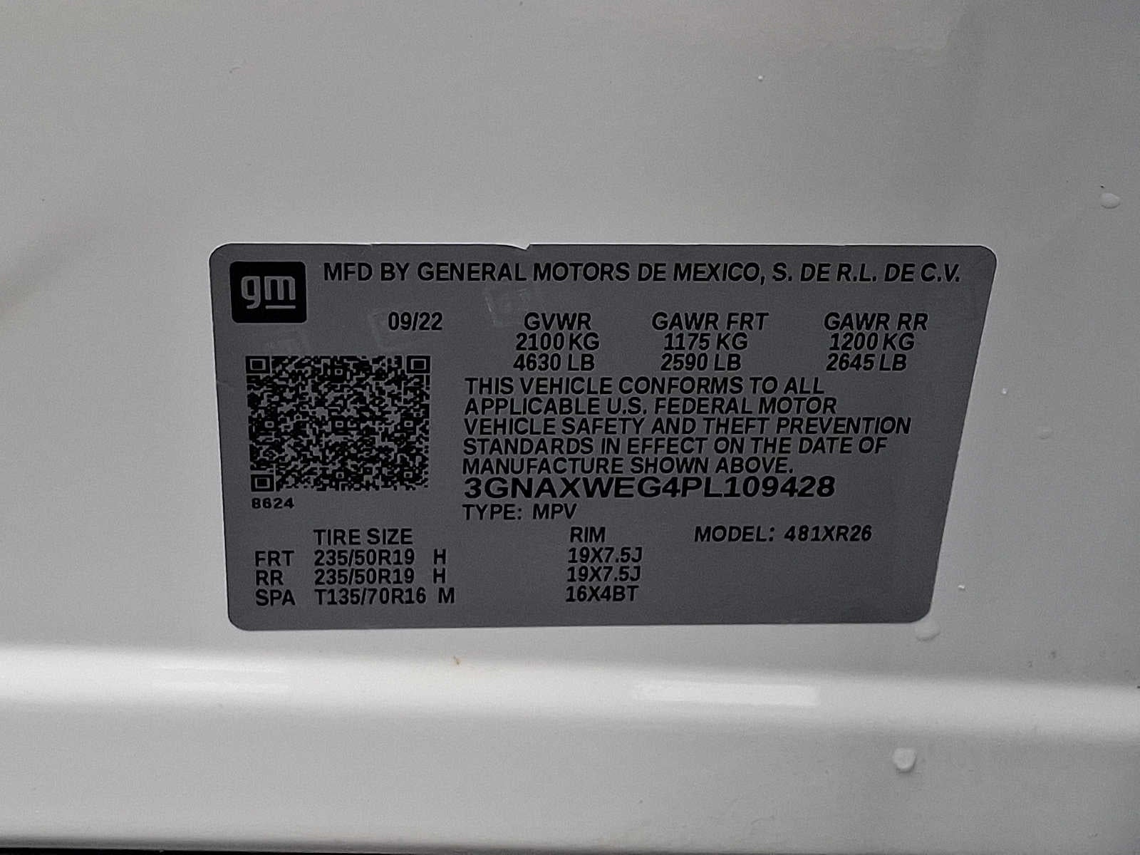 2023 Chevrolet Equinox RS