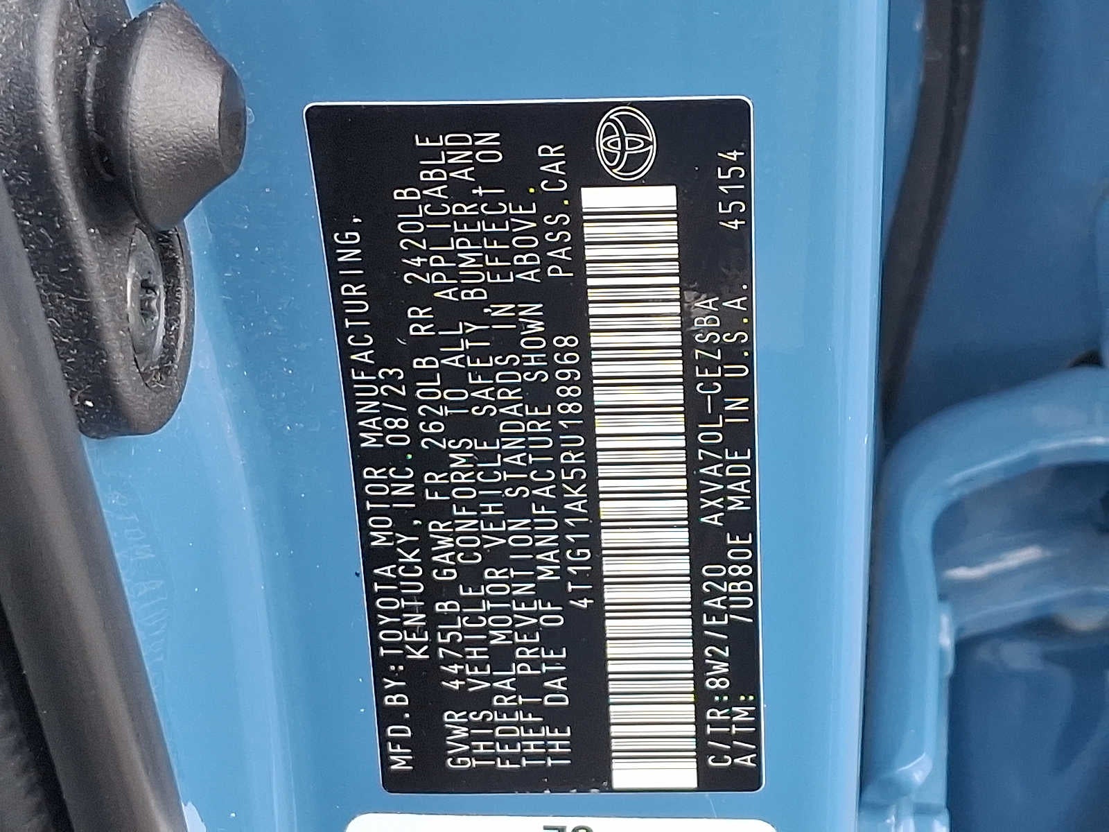 2024 Toyota Camry SE