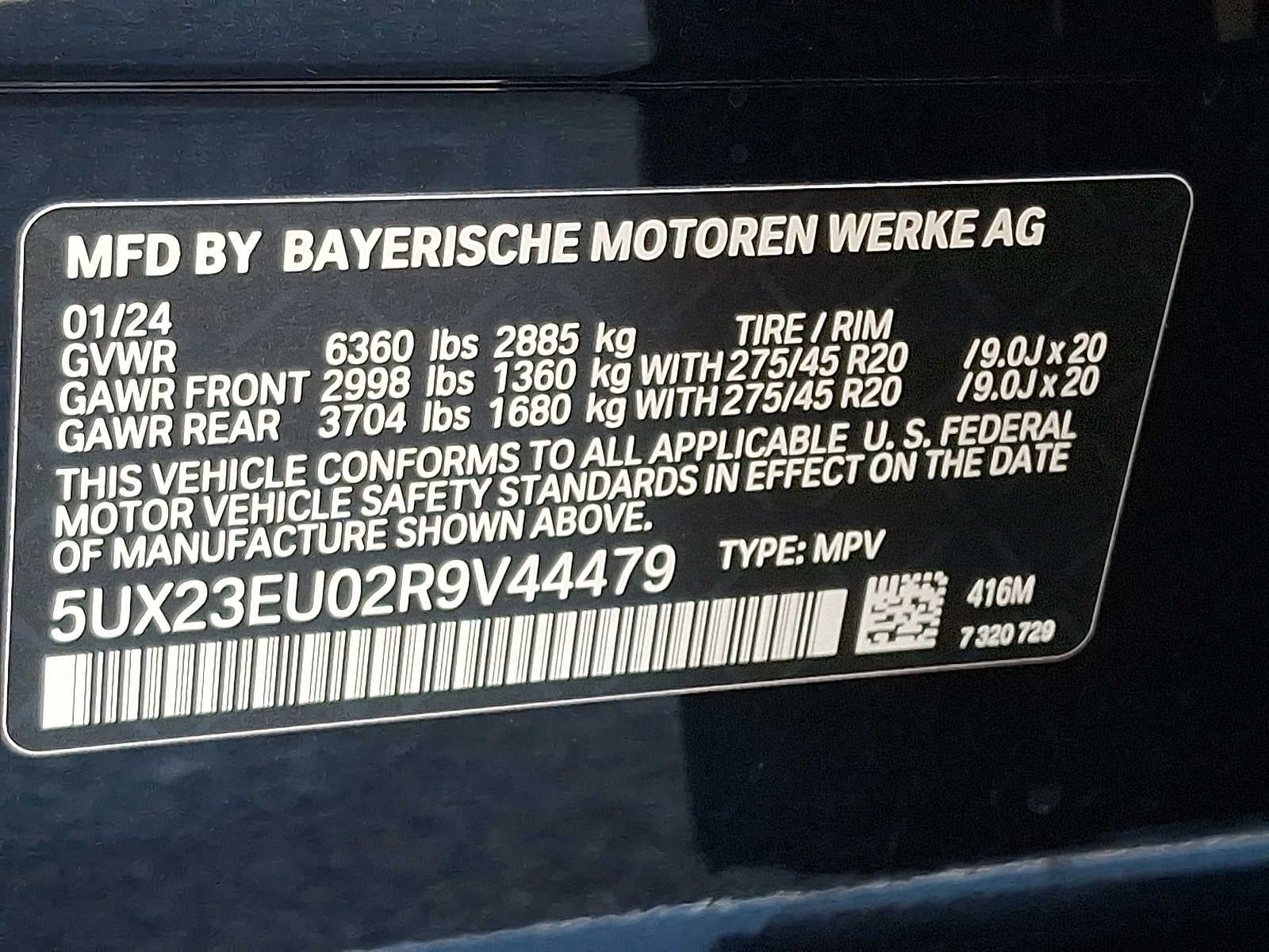 2024 BMW X5 xDrive40i