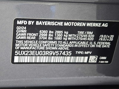 2024 BMW X5 xDrive40i