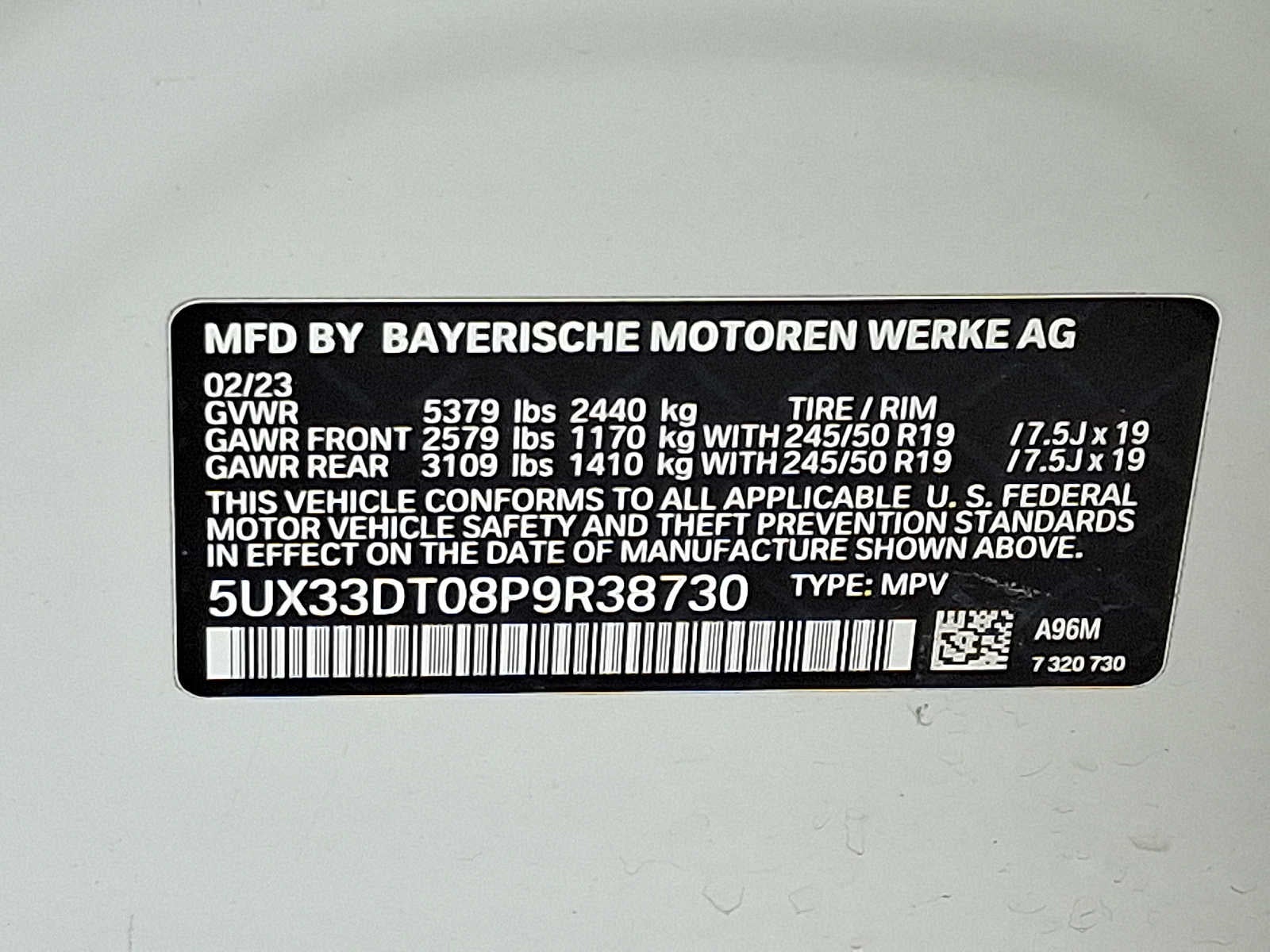 2023 BMW X4 xDrive30i