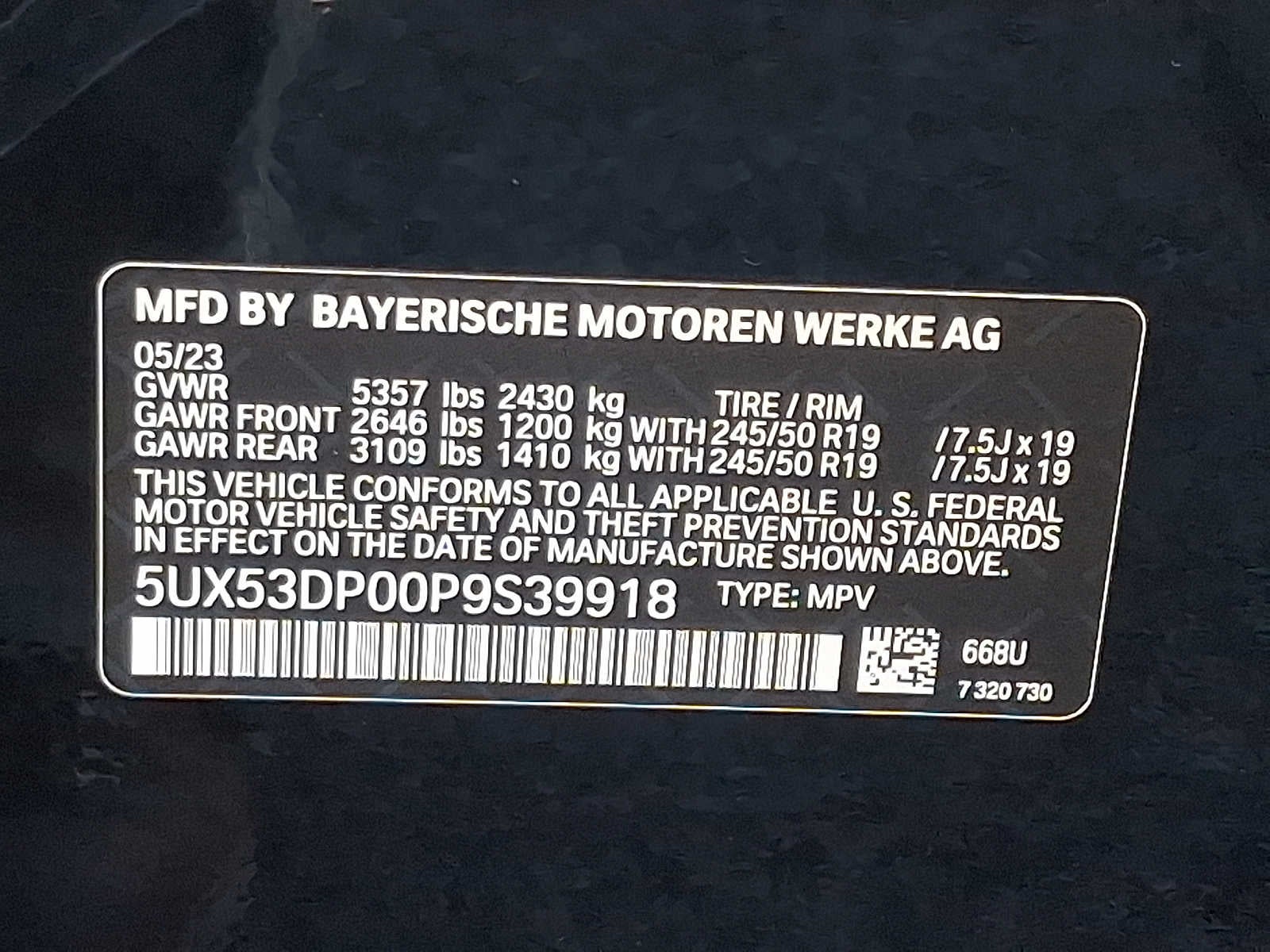 2023 BMW X3 xDrive30i