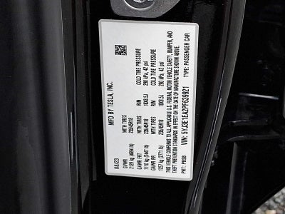 2023 Tesla Model 3 4DR RWD