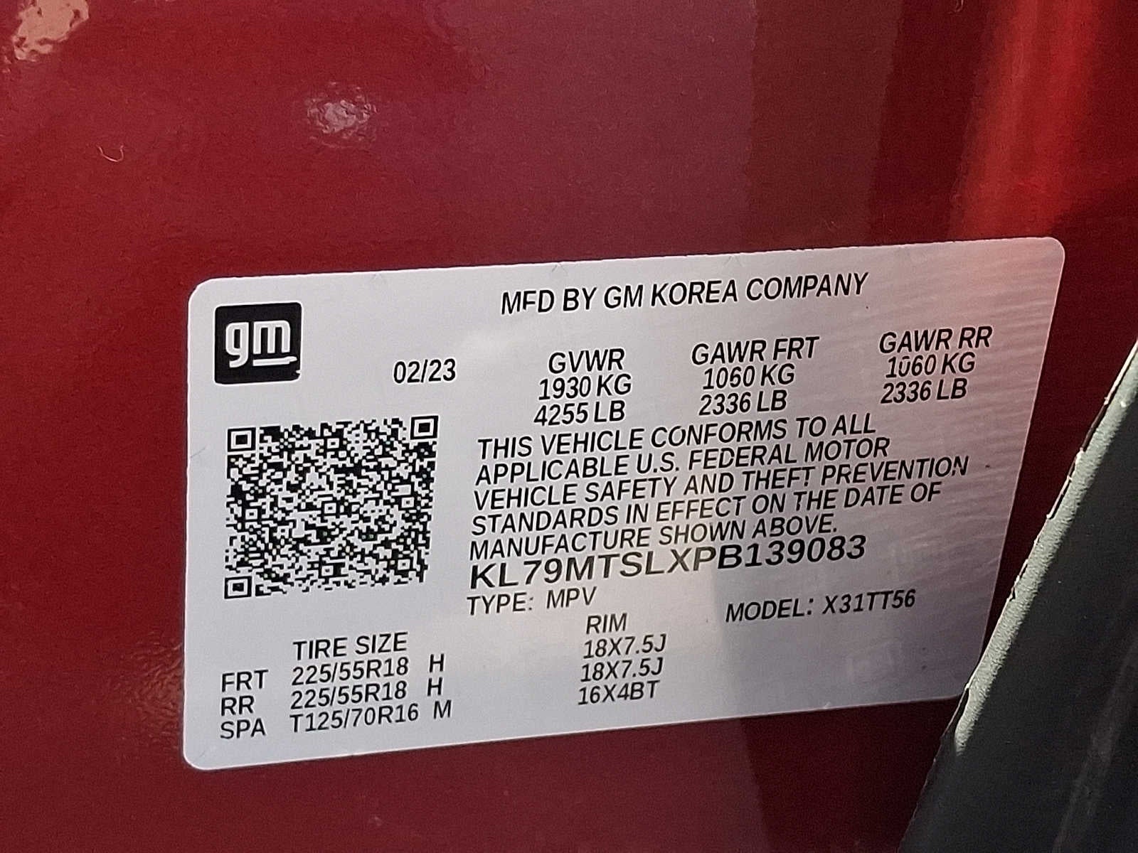 2023 Chevrolet Trailblazer RS