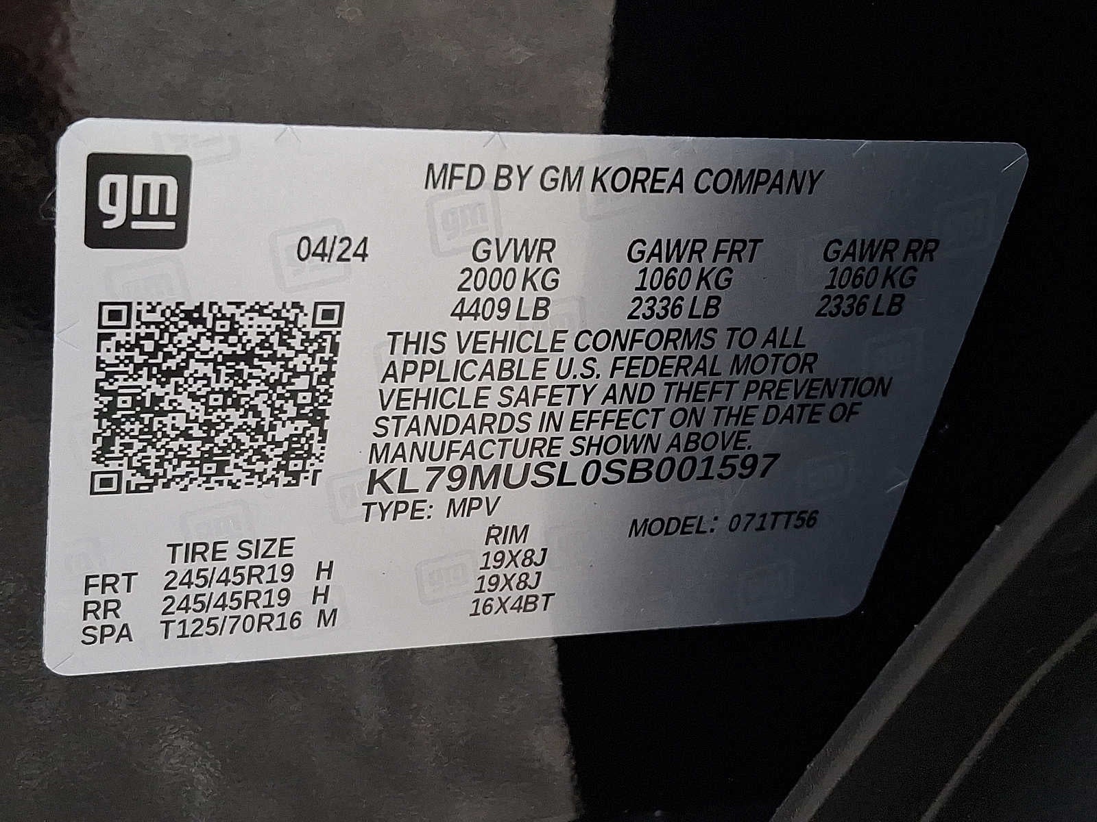 2025 Chevrolet Trailblazer RS