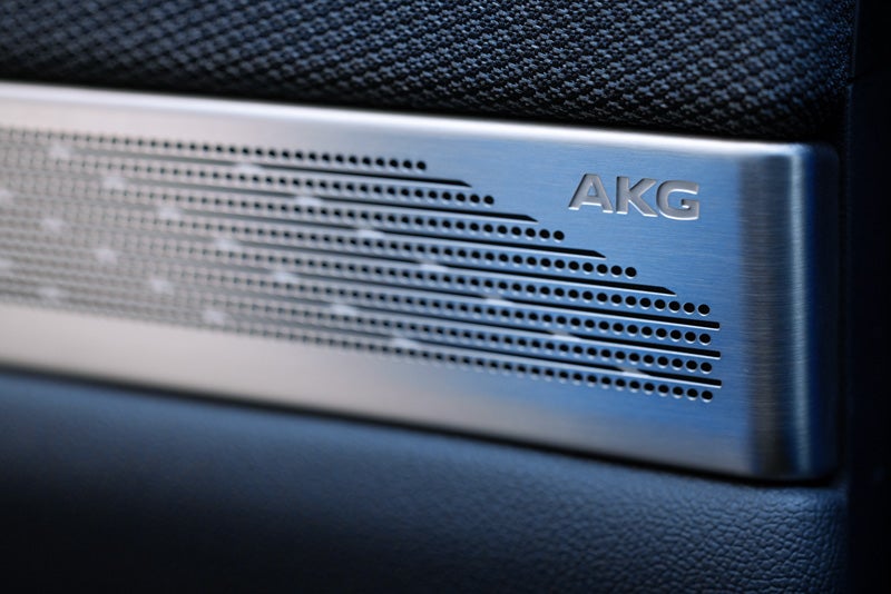Close-up View of the AKG Studio Audio Speaker | Open Road Cadillac of Morristown in Florham Park NJ