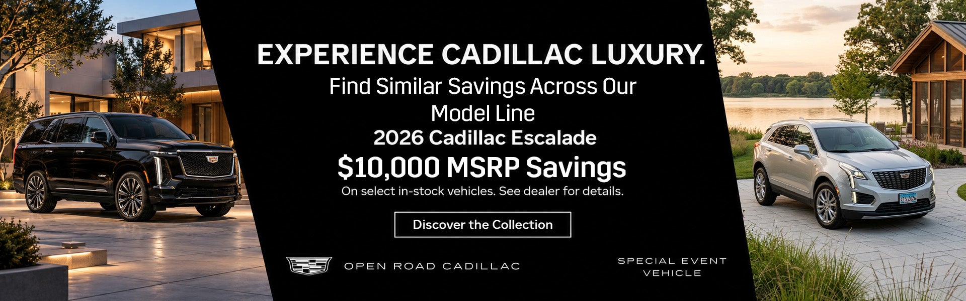 most savings on an escalade in the us.