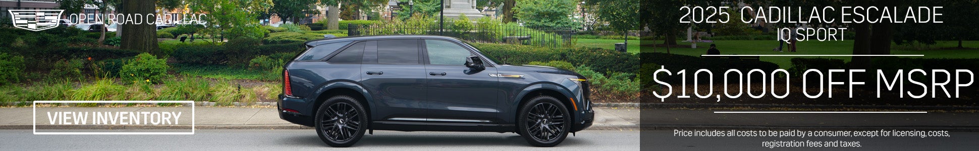 Discounts on remaining 2025 escalade inventory in morristown nj 